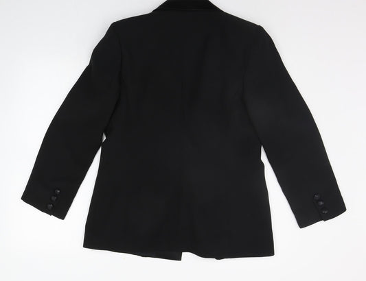 KALFE SA Womens Black   Jacket Suit Jacket Size 14