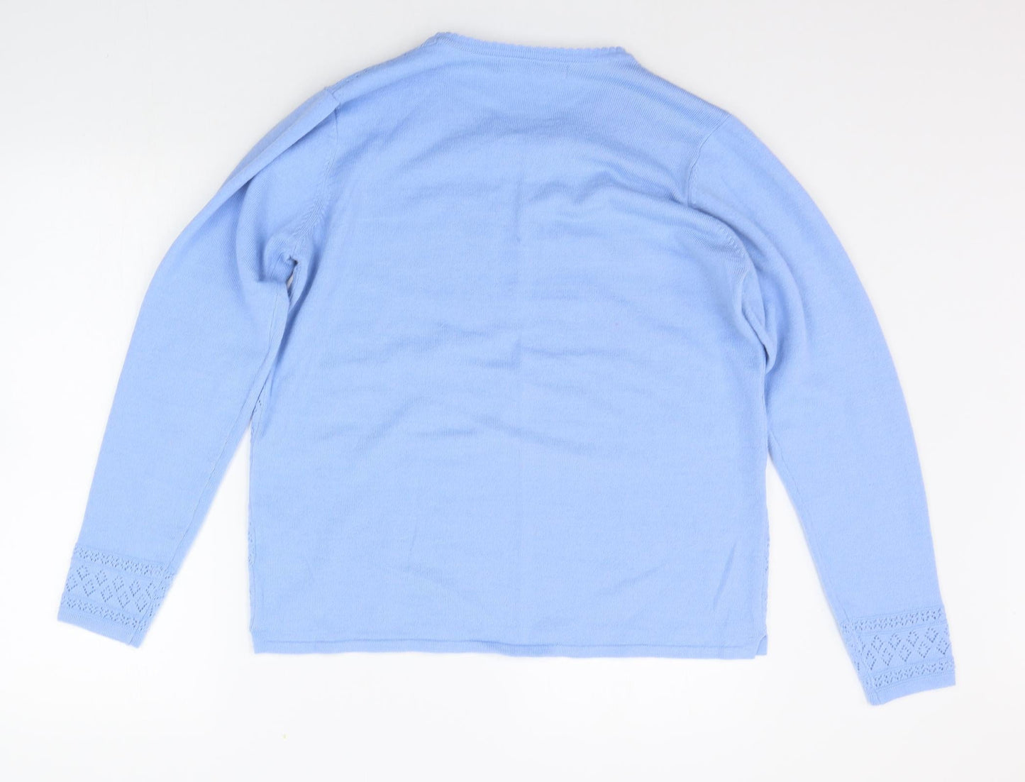 EWM Womens Blue   Pullover Jumper Size M