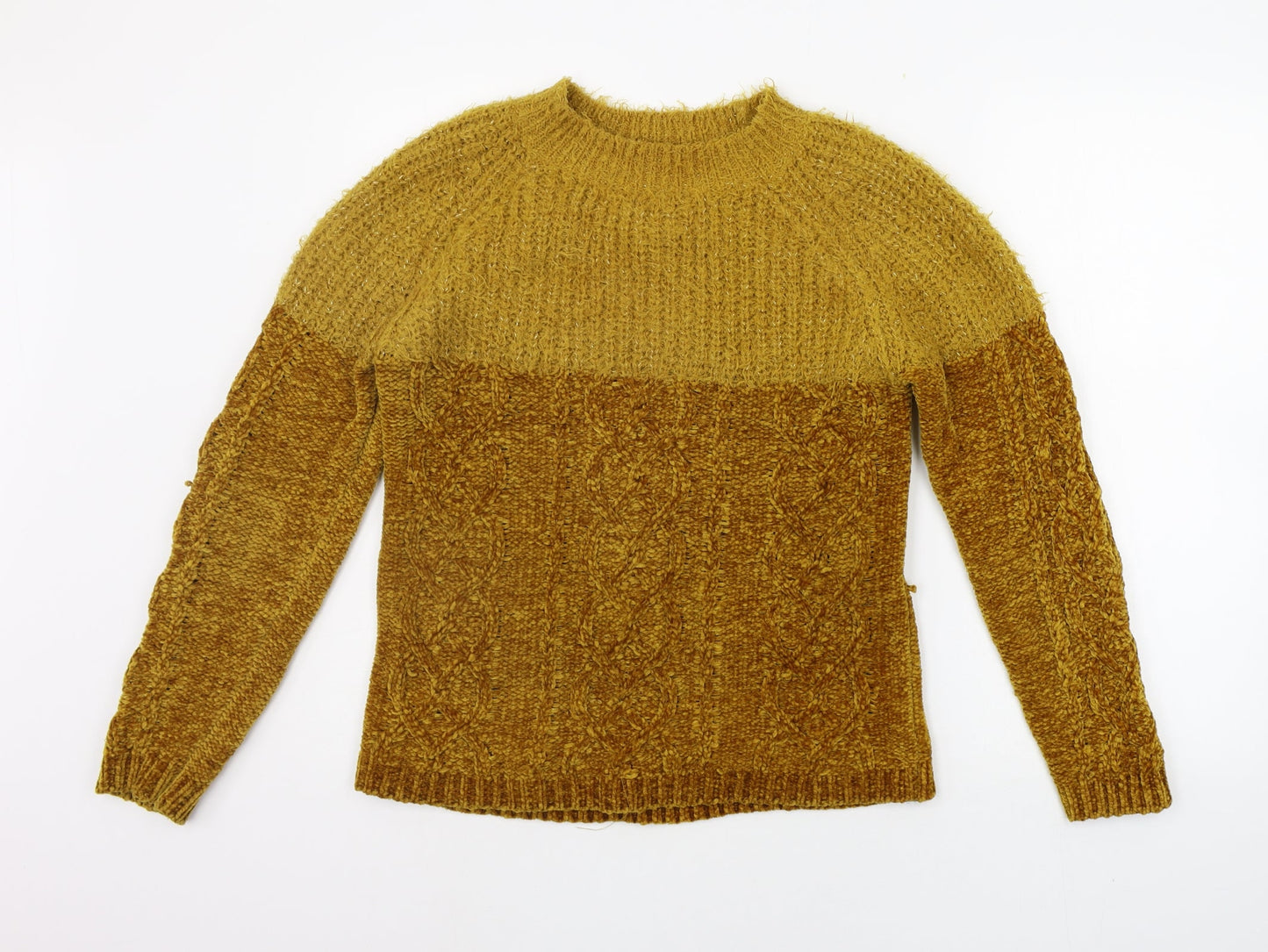 Matalan Womens Yellow   Pullover Jumper Size S