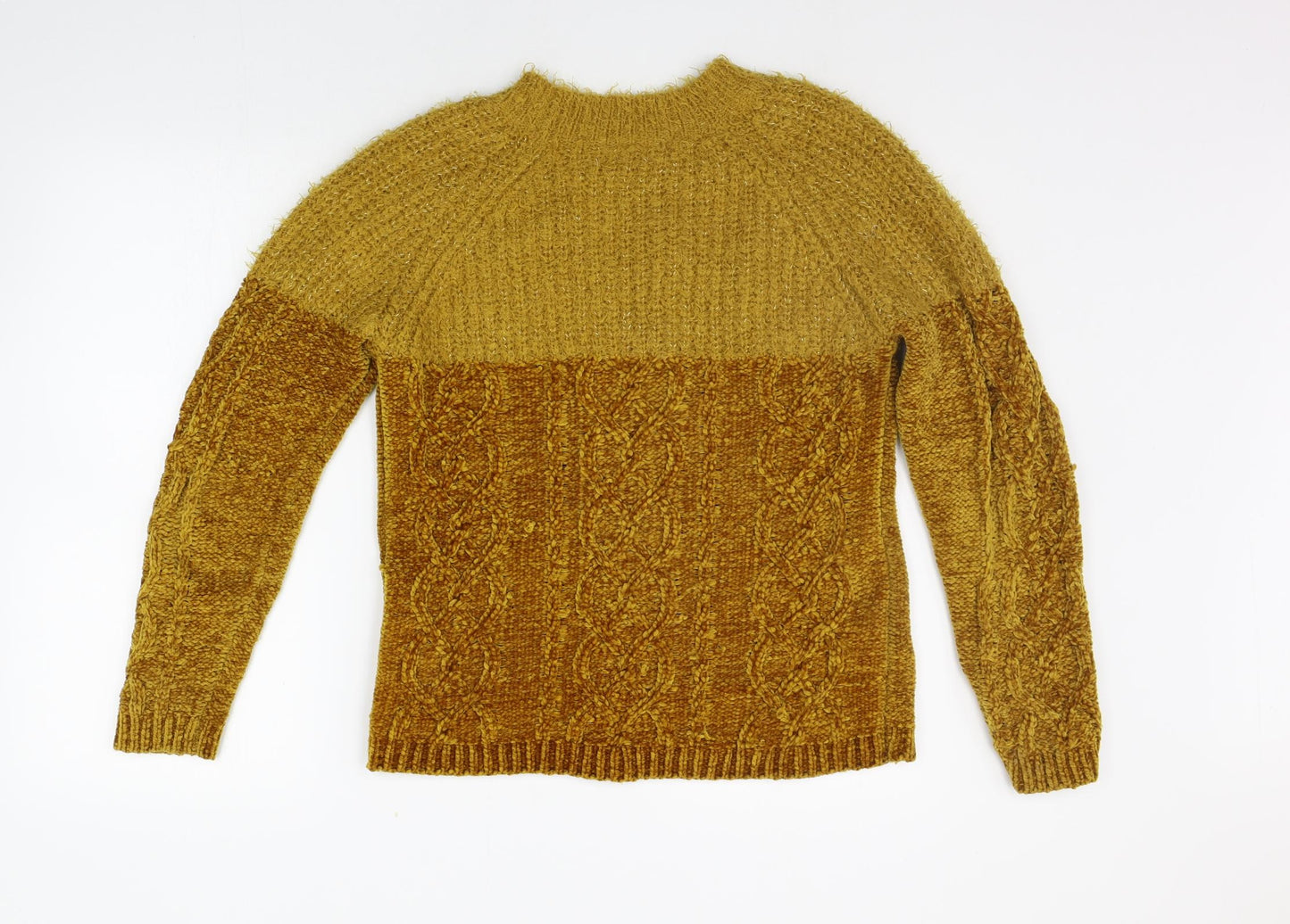 Matalan Womens Yellow   Pullover Jumper Size S