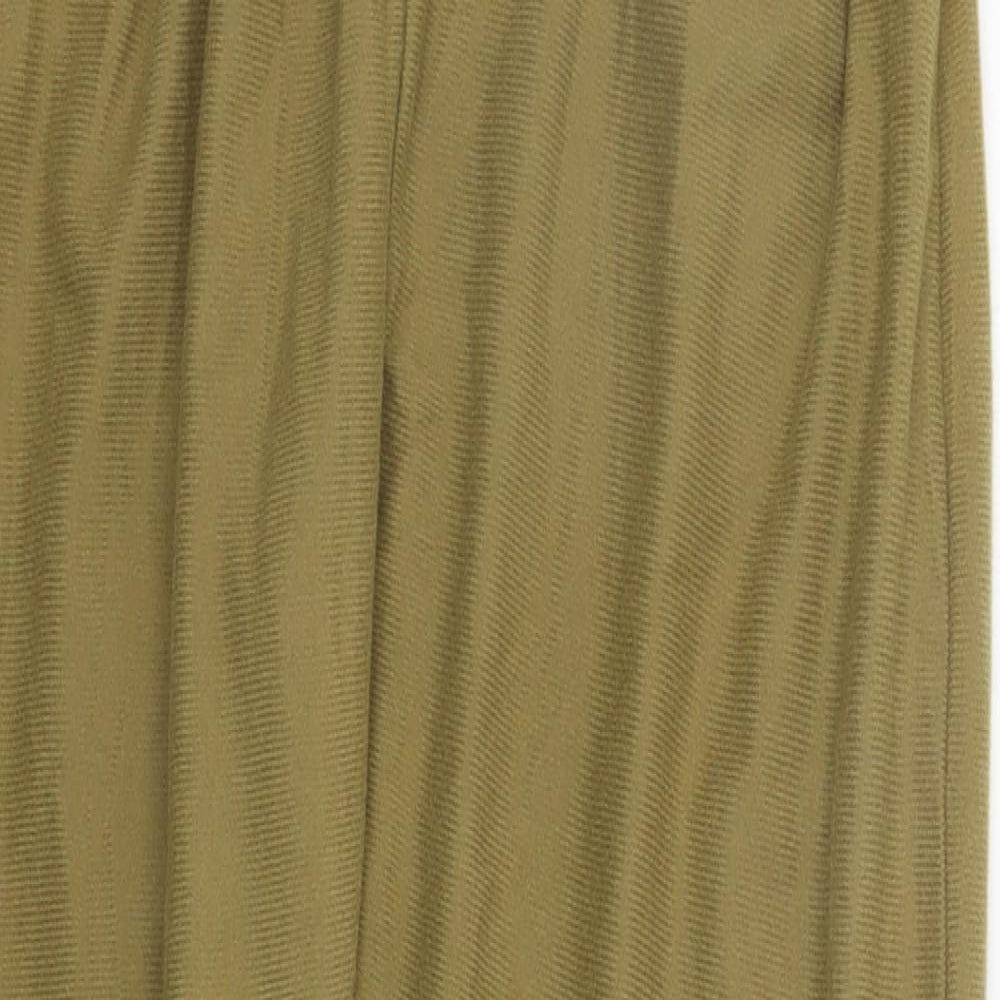 Preworn Girls Beige   Jogger Trousers Size XL