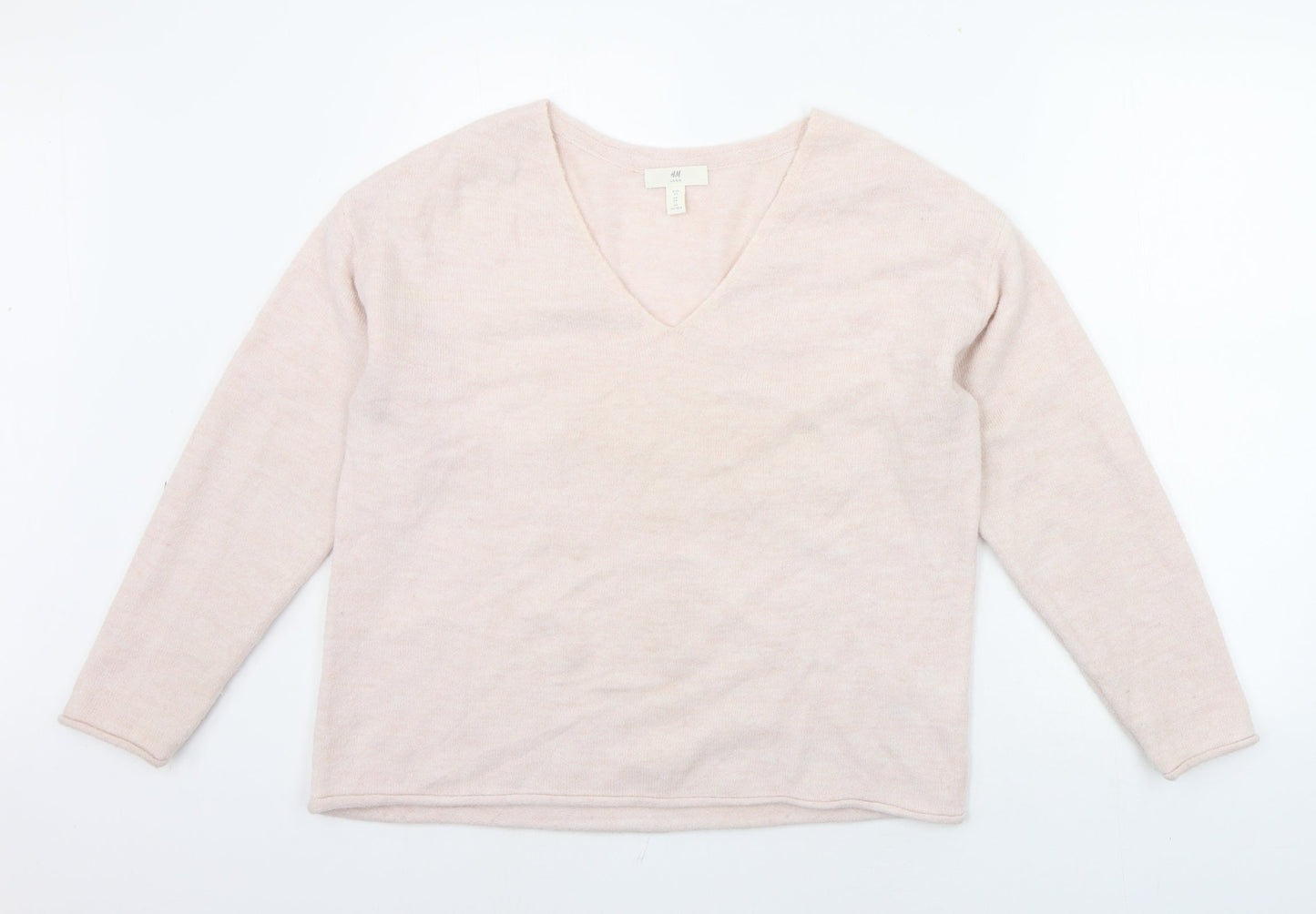 H&M Womens Pink   Pullover Jumper Size XS