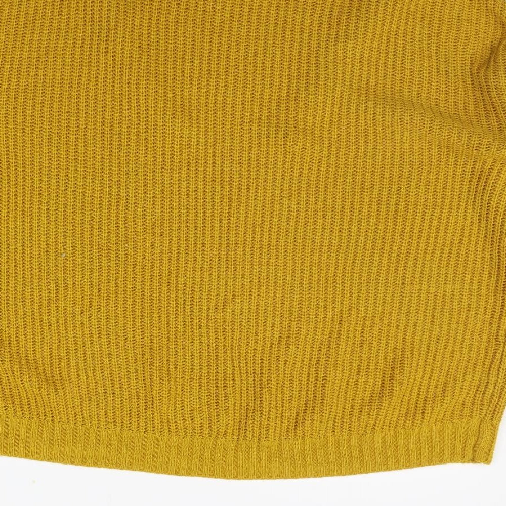 Primark Womens Yellow   Pullover Jumper Size M