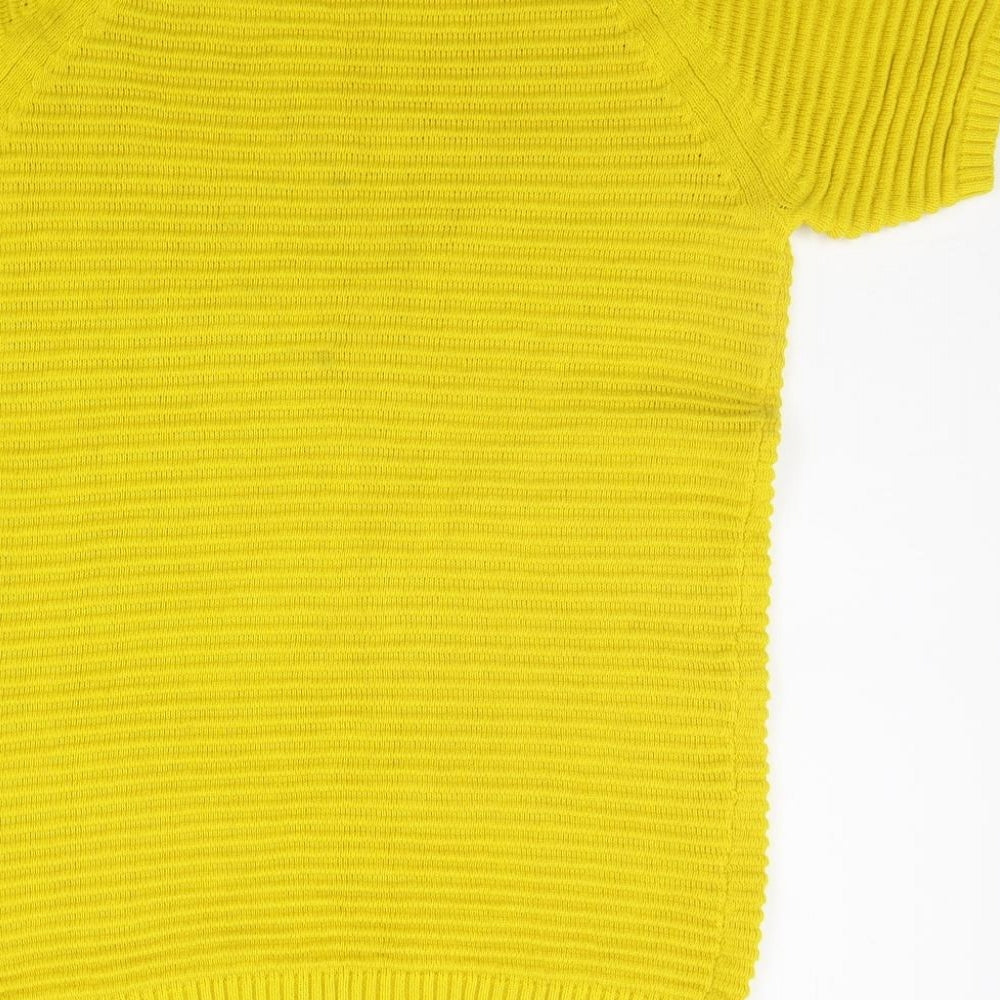 Matalan Womens Yellow   Pullover Jumper Size 12