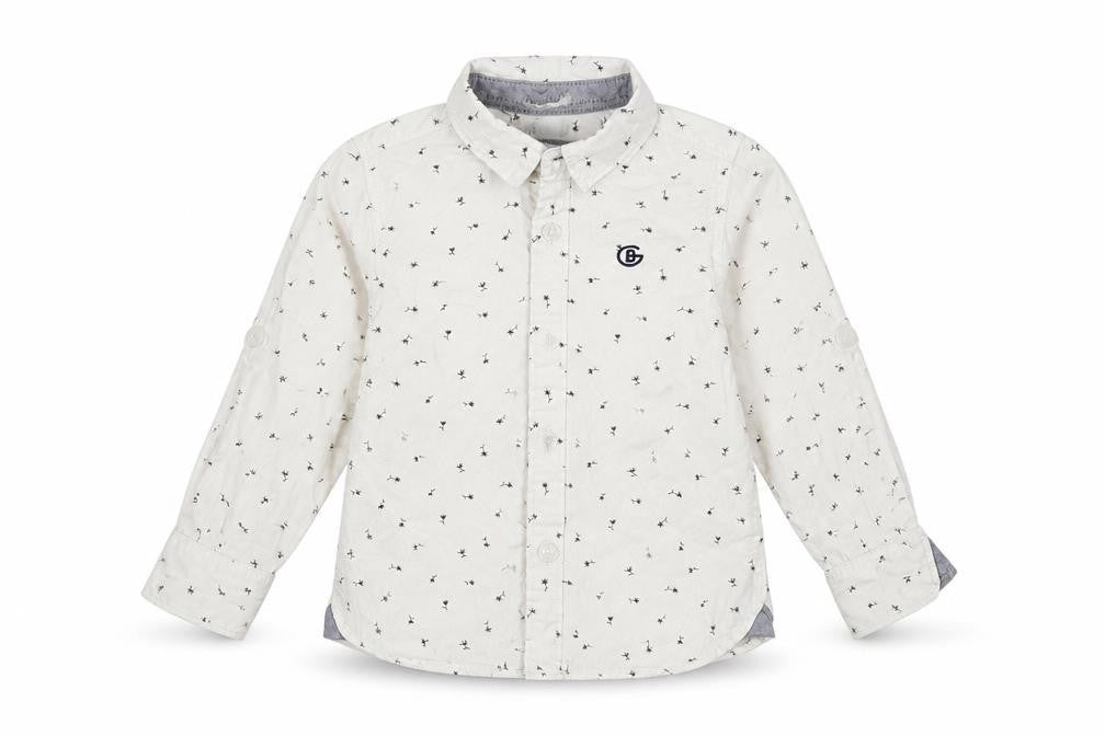 G Boys Boys White   Basic Button-Up Size 2-3 Years