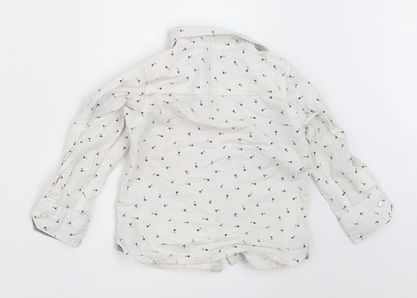G Boys Boys White   Basic Button-Up Size 2-3 Years
