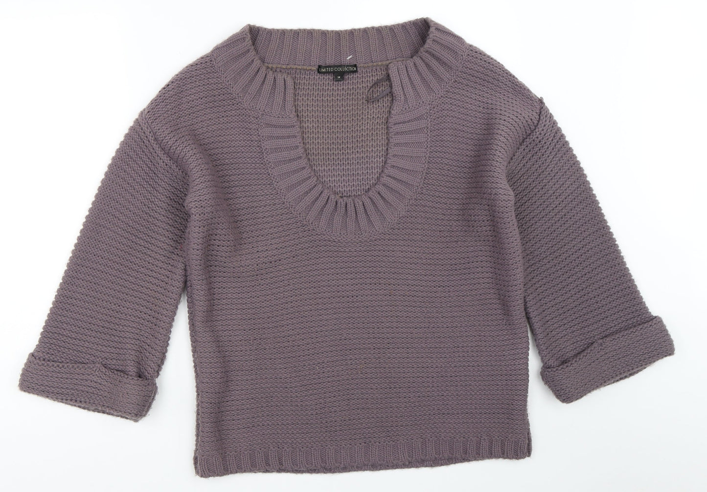 Marks and Spencer Womens Purple   Pullover Jumper Size 14