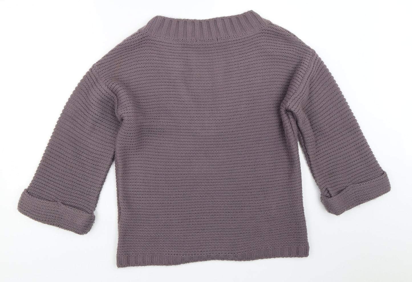 Marks and Spencer Womens Purple   Pullover Jumper Size 14
