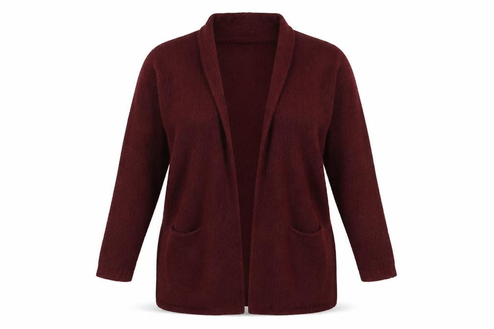 Avenue Womens Red   Cardigan Jumper Size 8