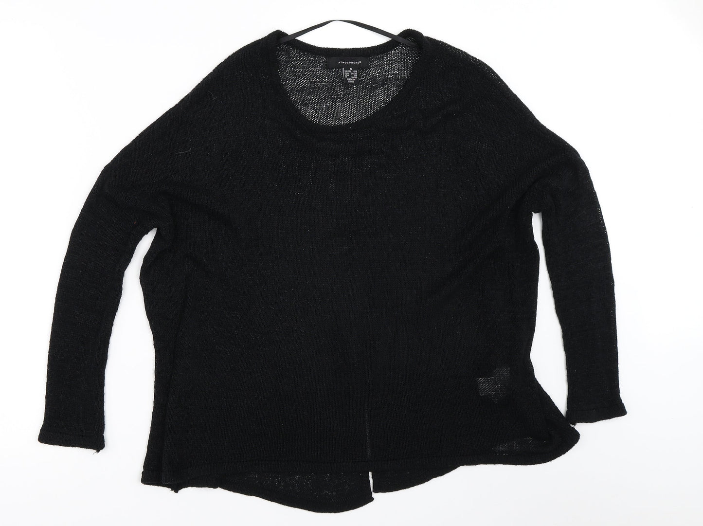 Atmosphere Womens Black   Pullover Jumper Size S