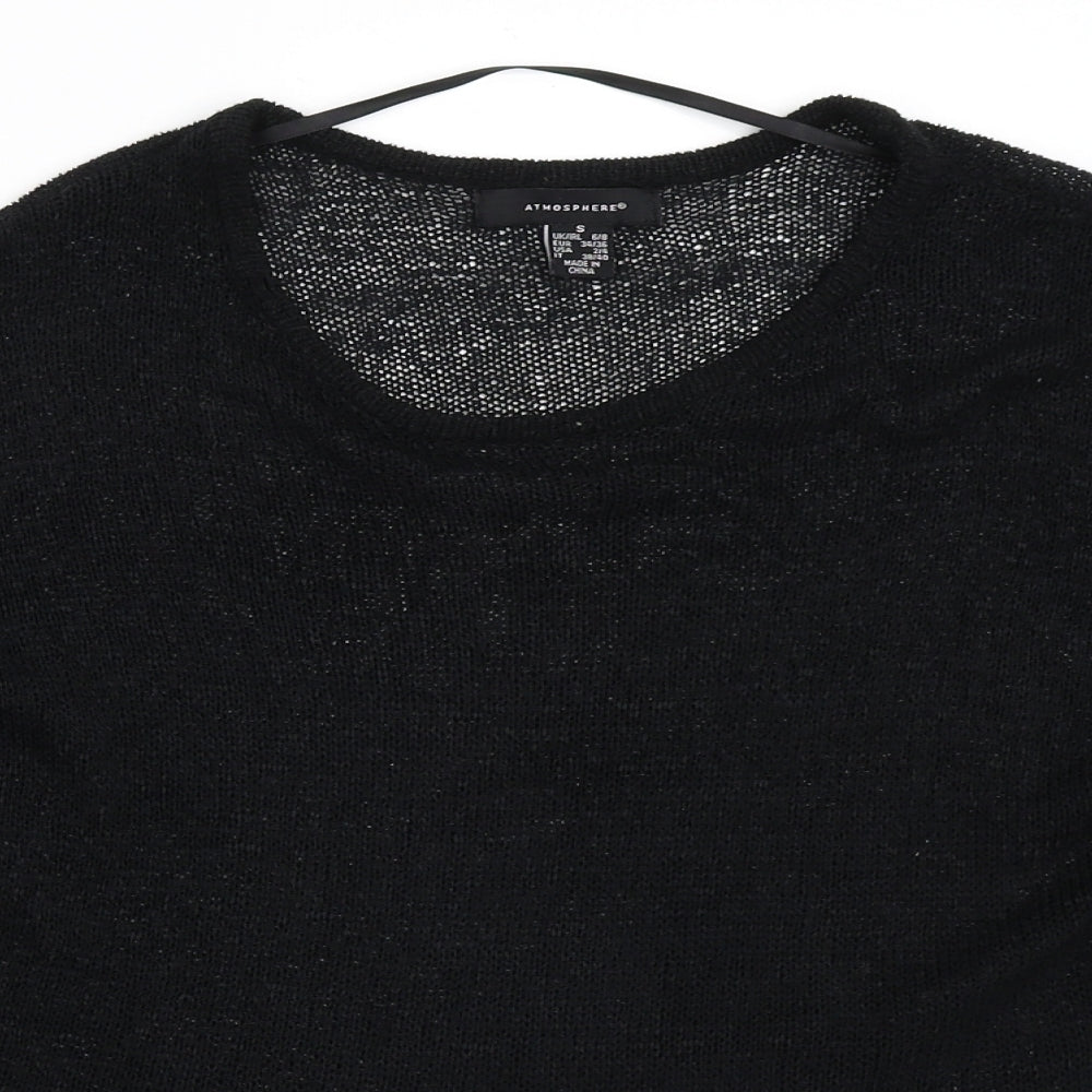 Atmosphere Womens Black   Pullover Jumper Size S