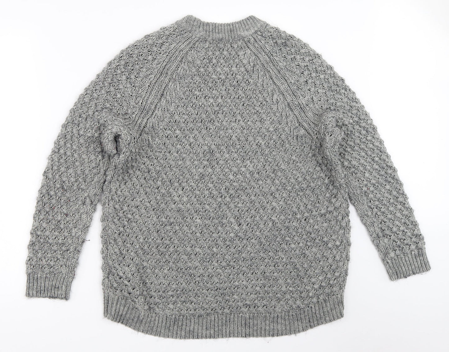 H&M Womens Grey   Pullover Jumper Size S