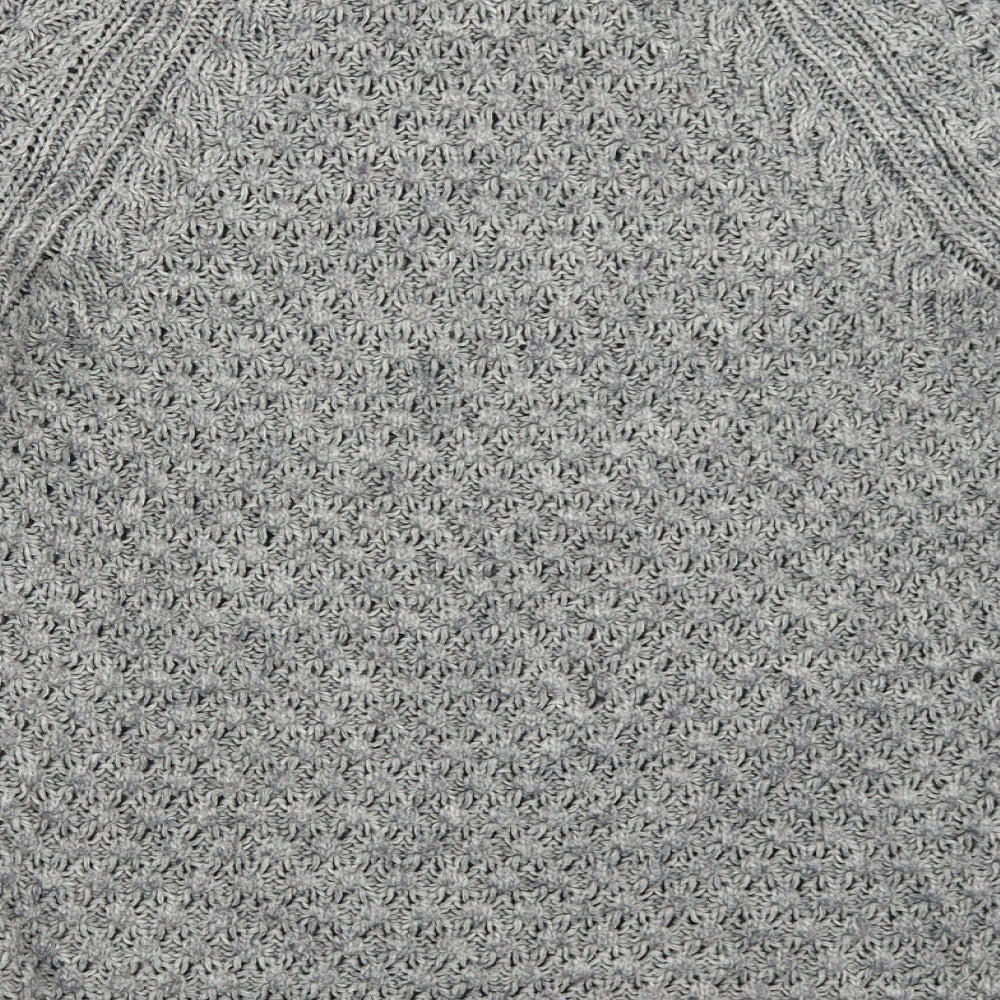 H&M Womens Grey   Pullover Jumper Size S