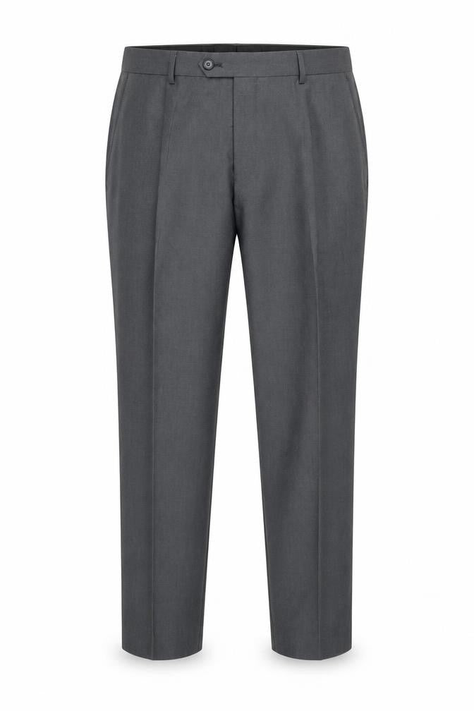 Mens 36 Chest Regular Fellini Grey 2 Piece Suit Trousers