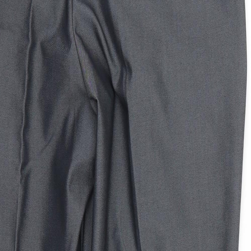 Fellini Mens Grey   2 Piece Suit Trousers Size S L26 in