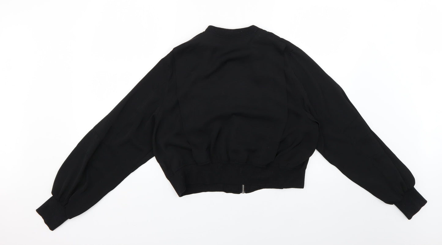 H&M Womens Black   Jacket  Size 12