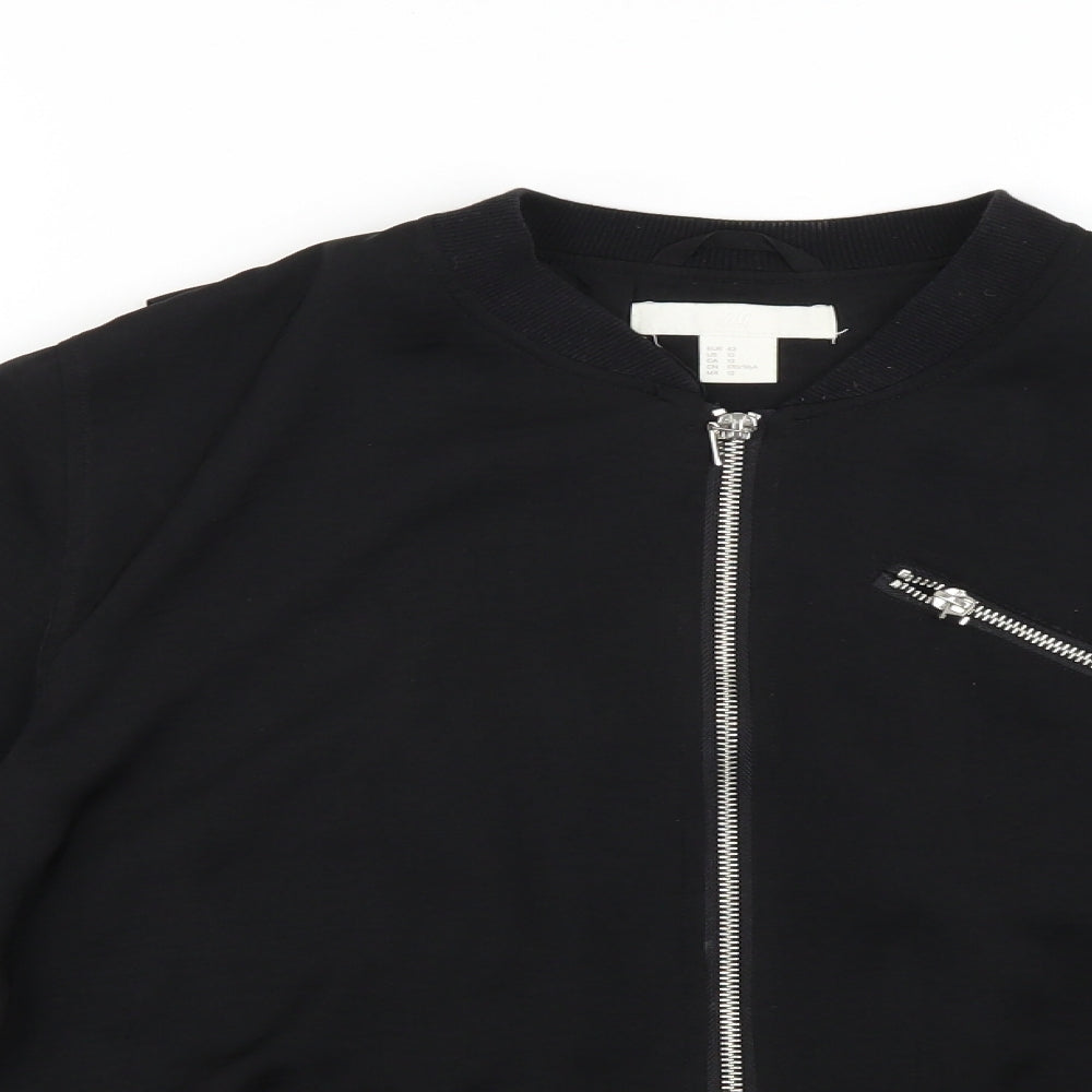 H&M Womens Black   Jacket  Size 12
