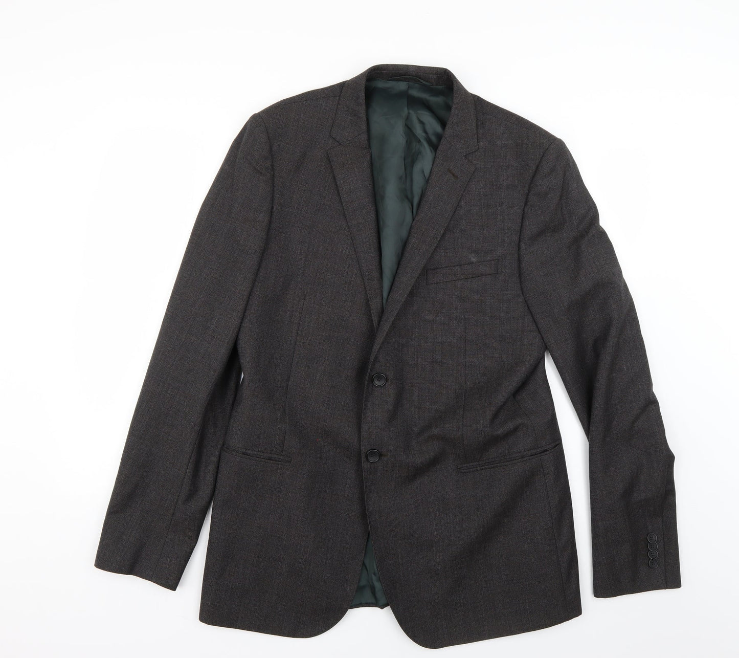 Preworn Mens Grey   Jacket Suit Jacket Size L
