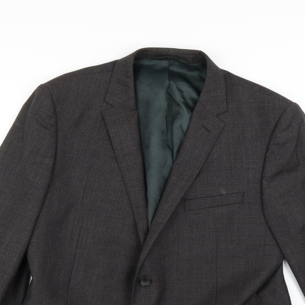 Preworn Mens Grey   Jacket Suit Jacket Size L