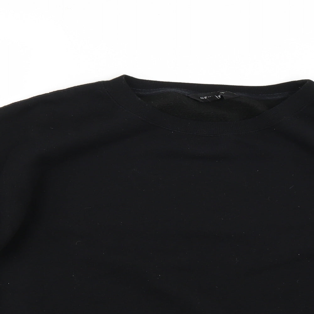 New Look Womens Black   Pullover Jumper Size S