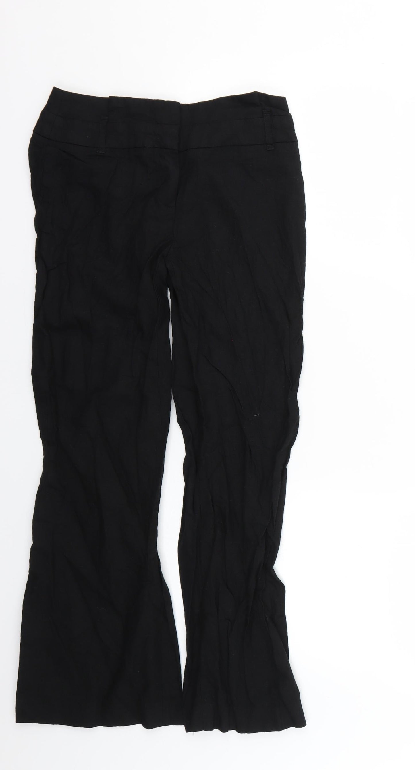 Principles Womens Black   Trousers  Size 6 L24 in