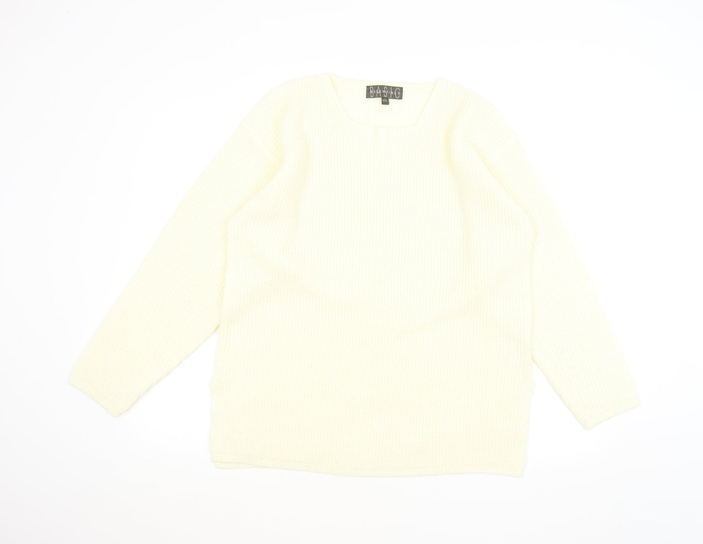 Essentials Womens Beige   Pullover Jumper Size M