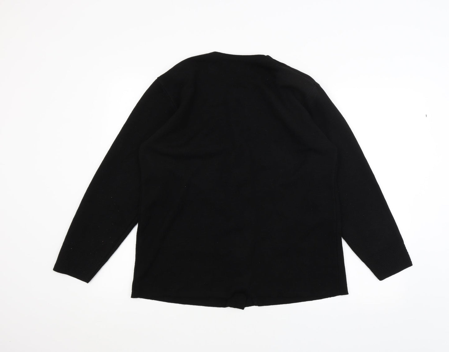 paramour Womens Black   Cardigan Jumper Size M