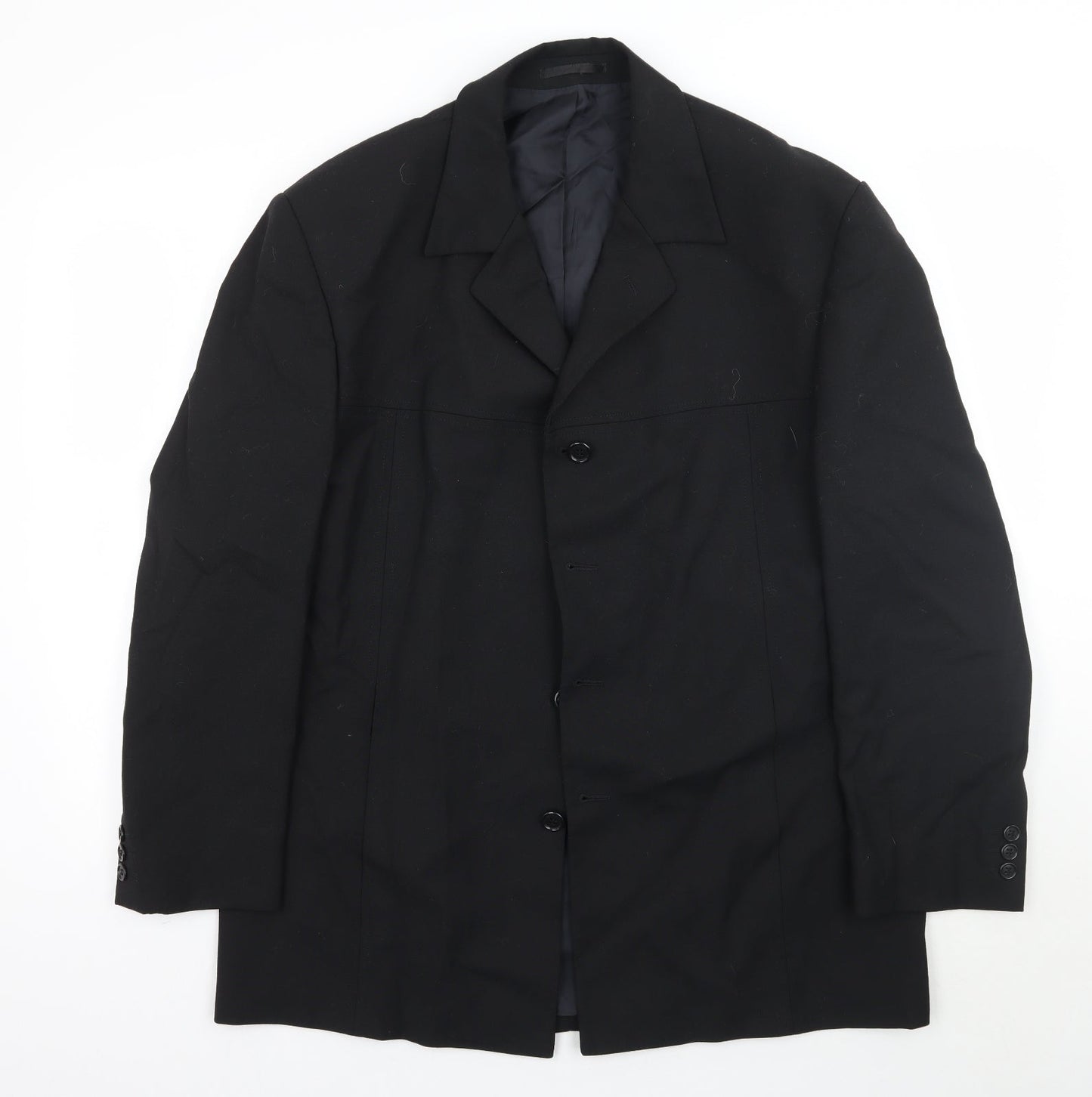 Burton Mens Black   Jacket Suit Jacket Size 44