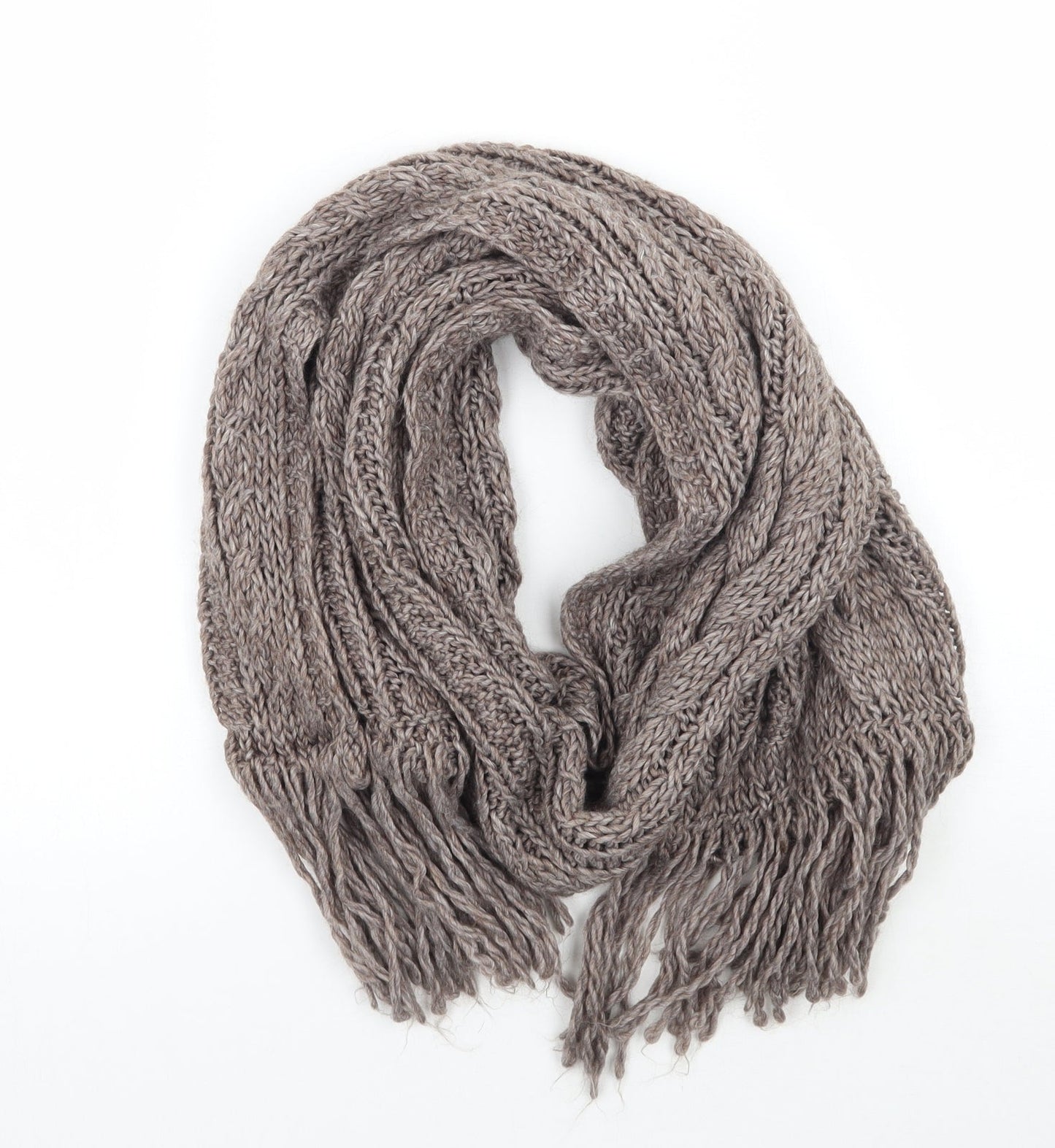 Preworn Womens Beige    Scarf
