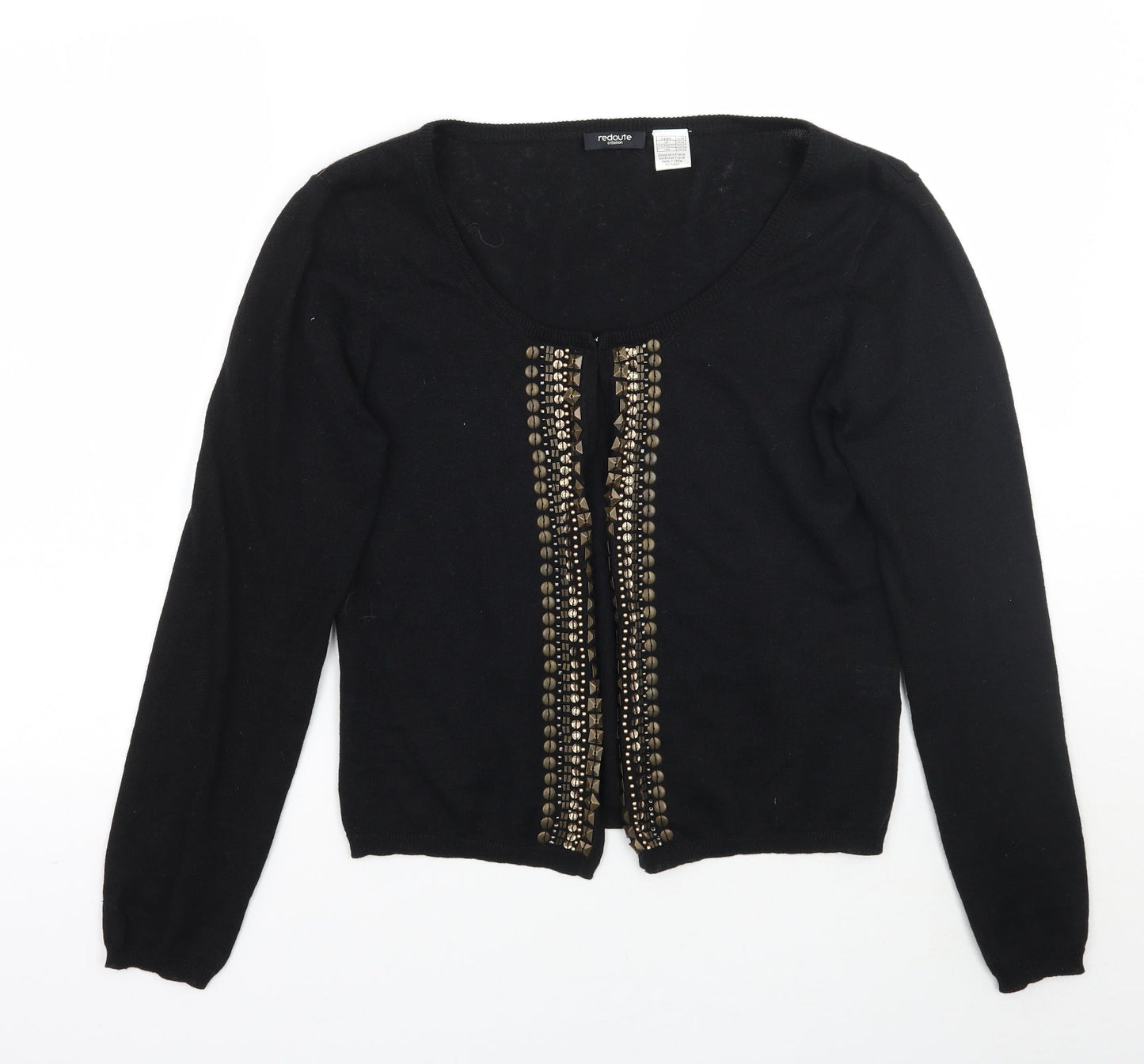 Redoute Womens Black   Cardigan Jumper Size 14