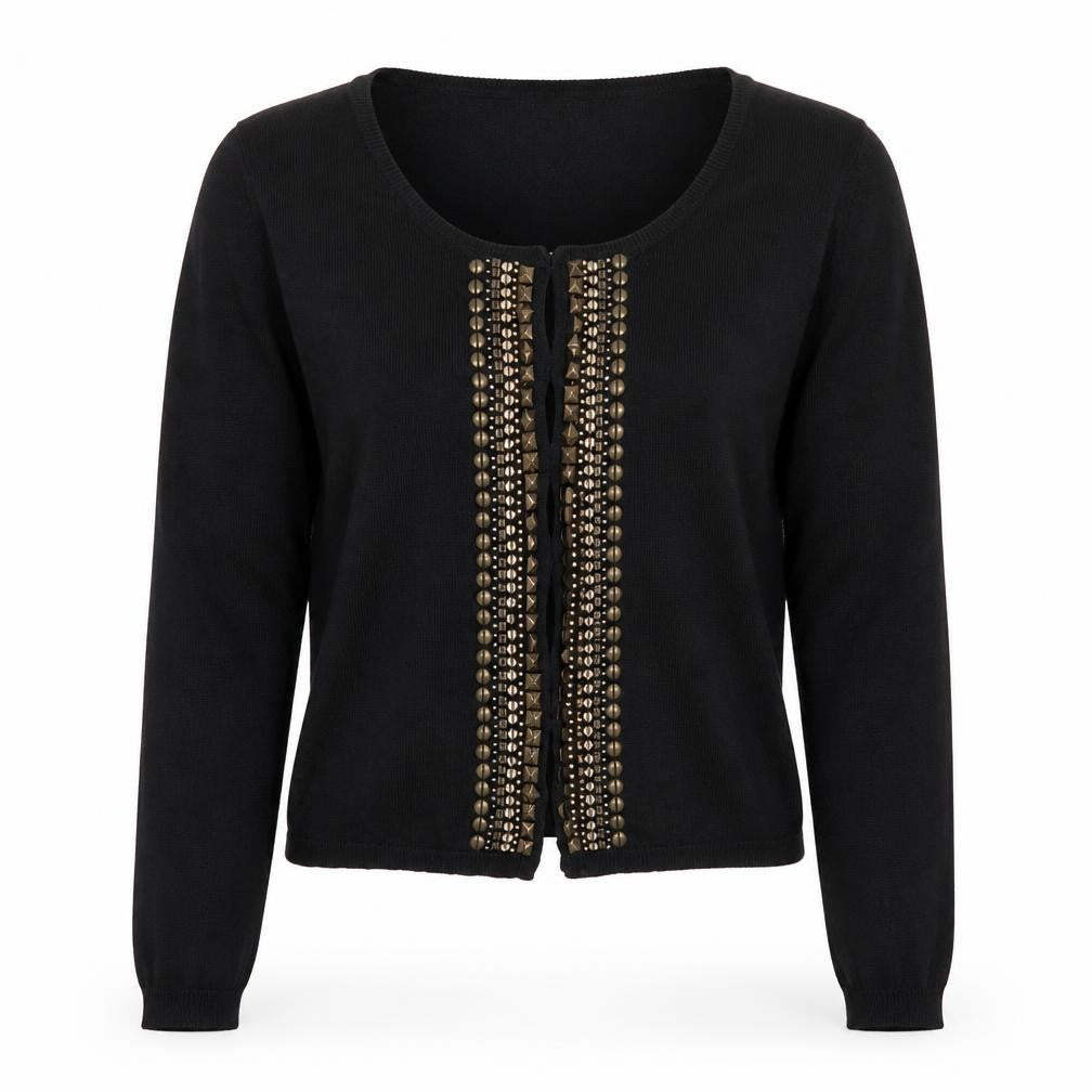 Redoute Womens Black   Cardigan Jumper Size 14