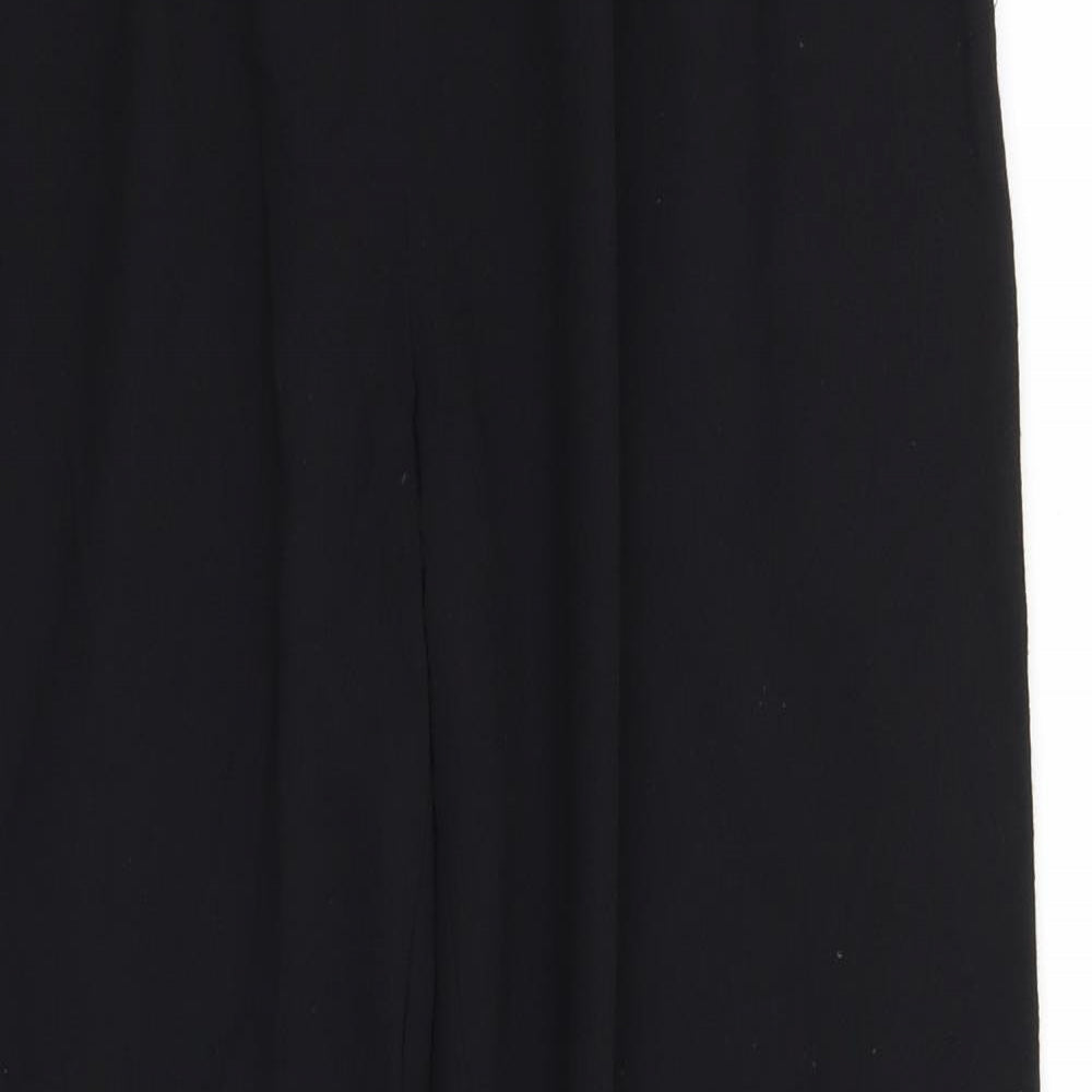 EWM Womens Black   Trousers  Size 12 L29 in