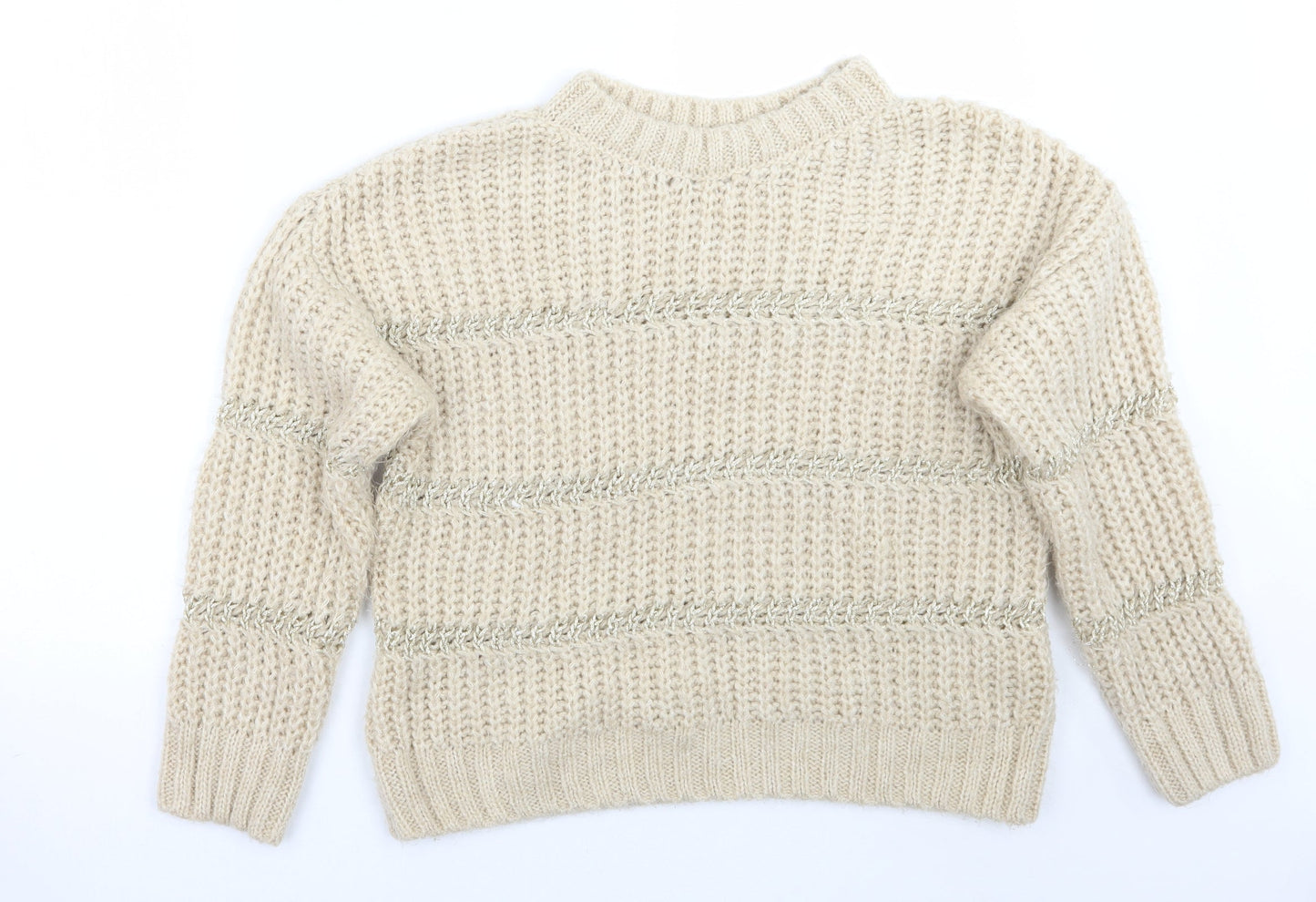 NEXT Womens Beige   Pullover Jumper Size M