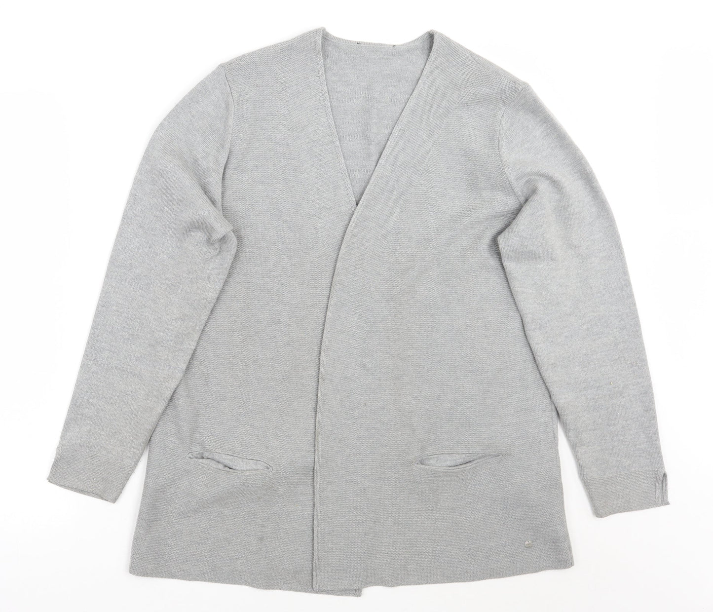 Preworn Womens Grey   Cardigan Jumper Size 14