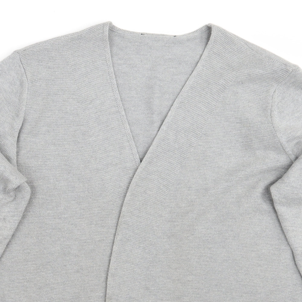 Preworn Womens Grey   Cardigan Jumper Size 14
