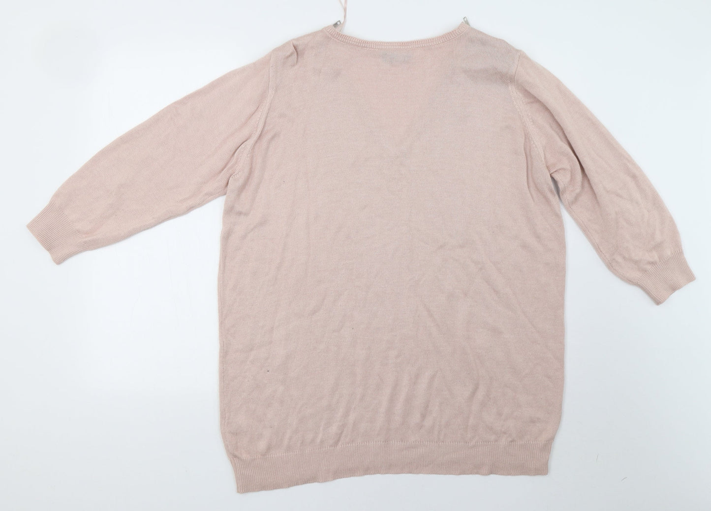 wallis  Womens Pink   Pullover Sweatshirt Size L