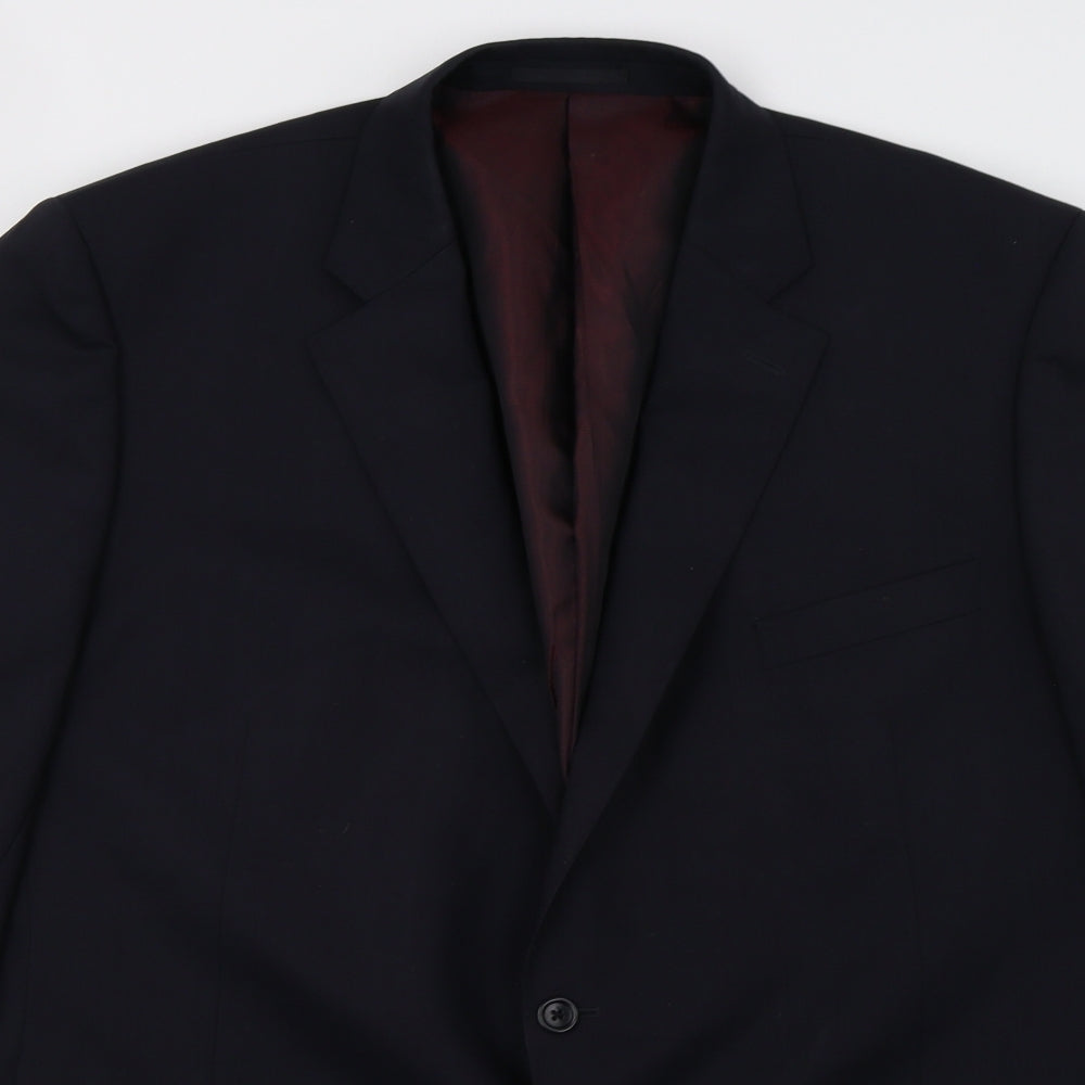 George Mens Blue   Jacket Blazer Size 46