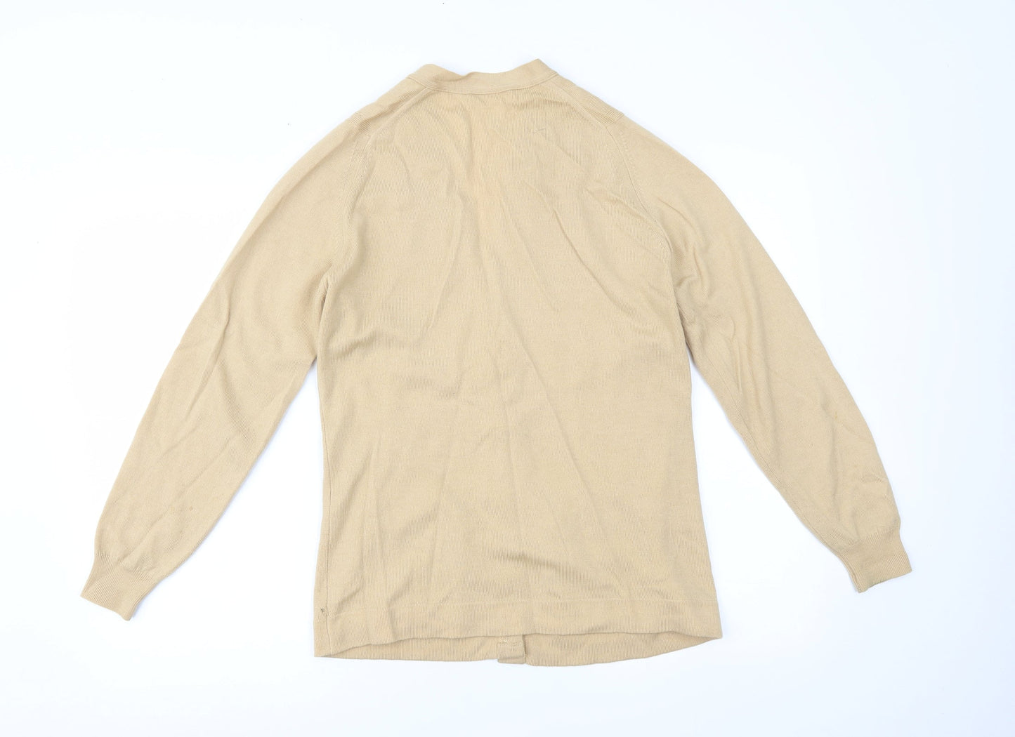 Preworn Womens Beige   Cardigan Jumper Size 36