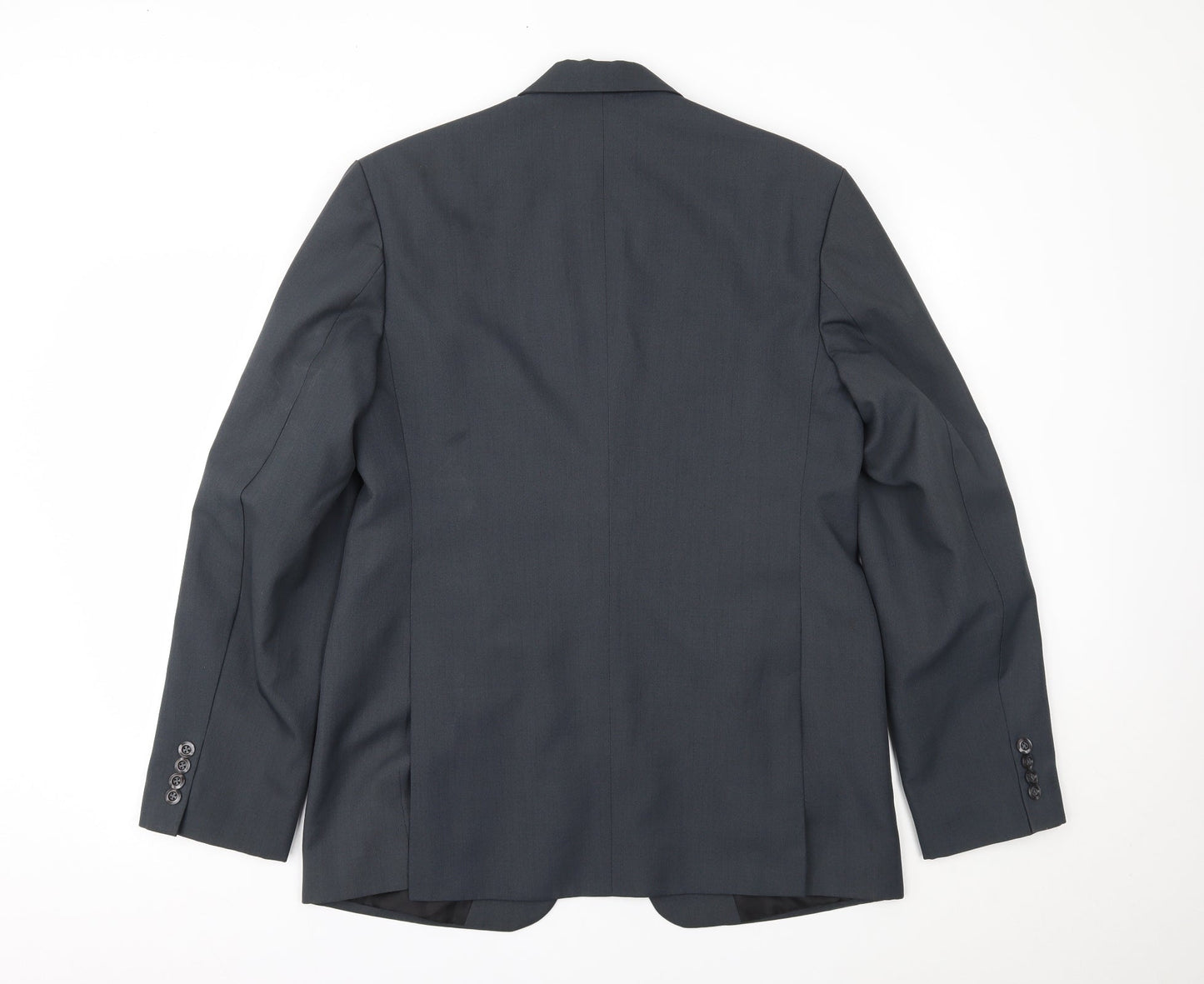 Preworn Mens Grey   Jacket Suit Jacket Size 36