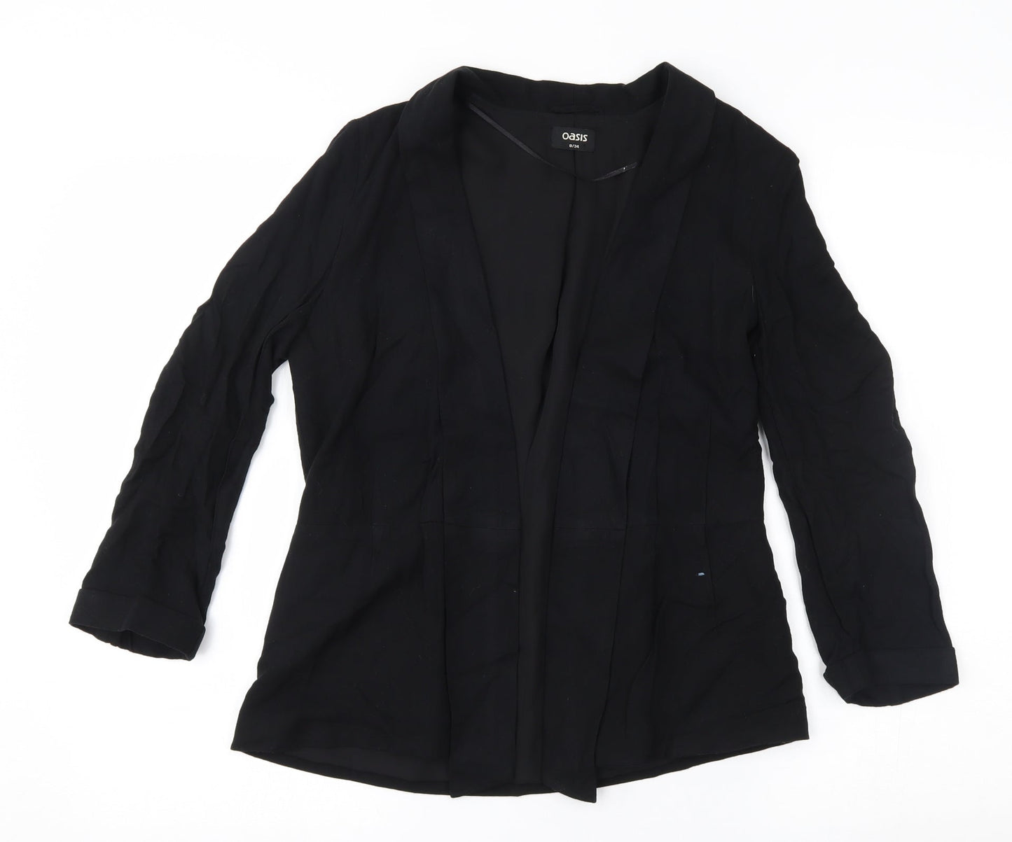 Oasis Womens Black   Cardigan Jumper Size 8
