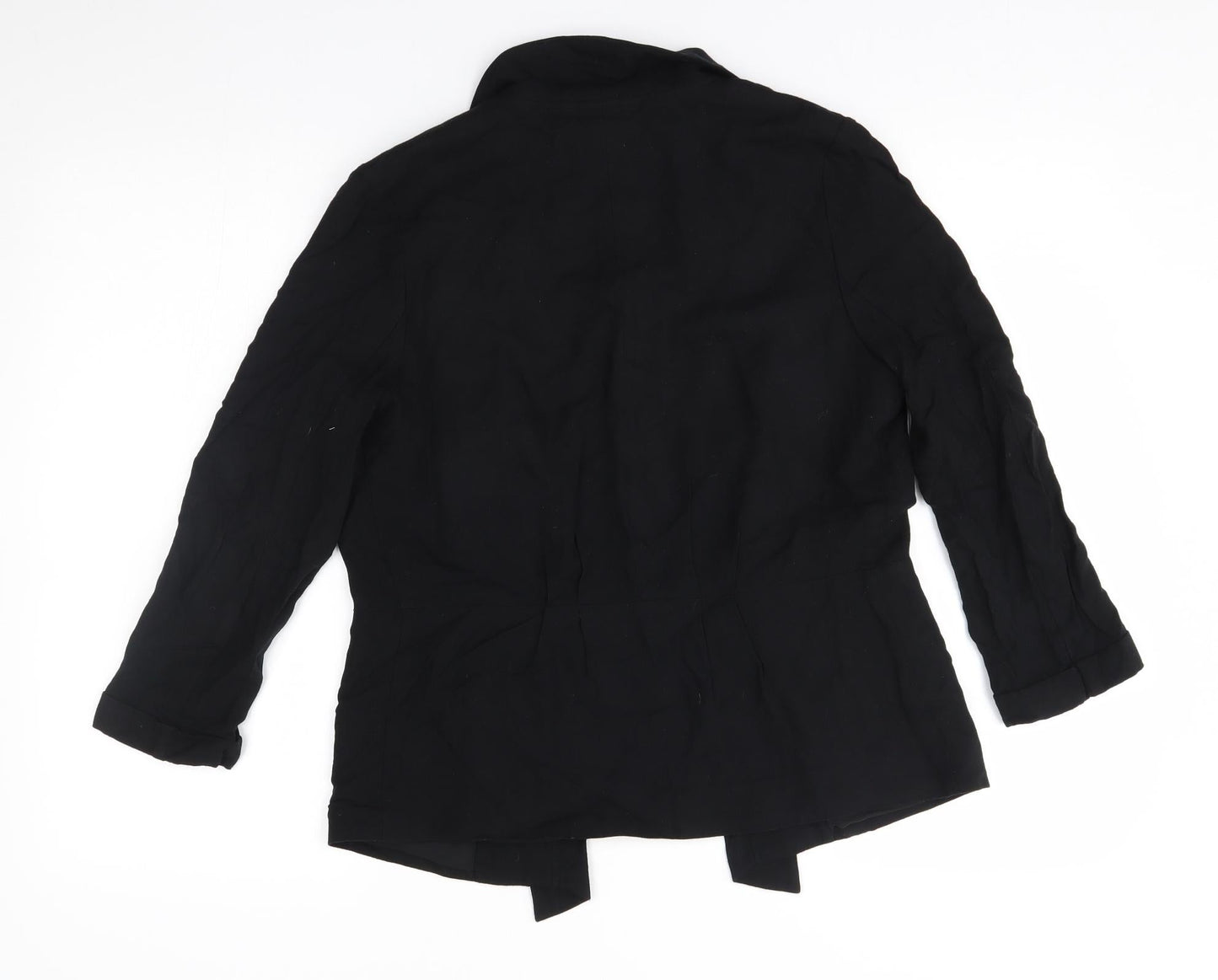 Oasis Womens Black   Cardigan Jumper Size 8