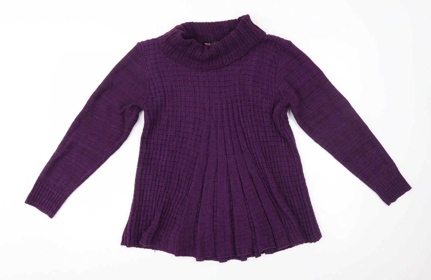 alexara Womens Purple   Pullover Jumper Size M