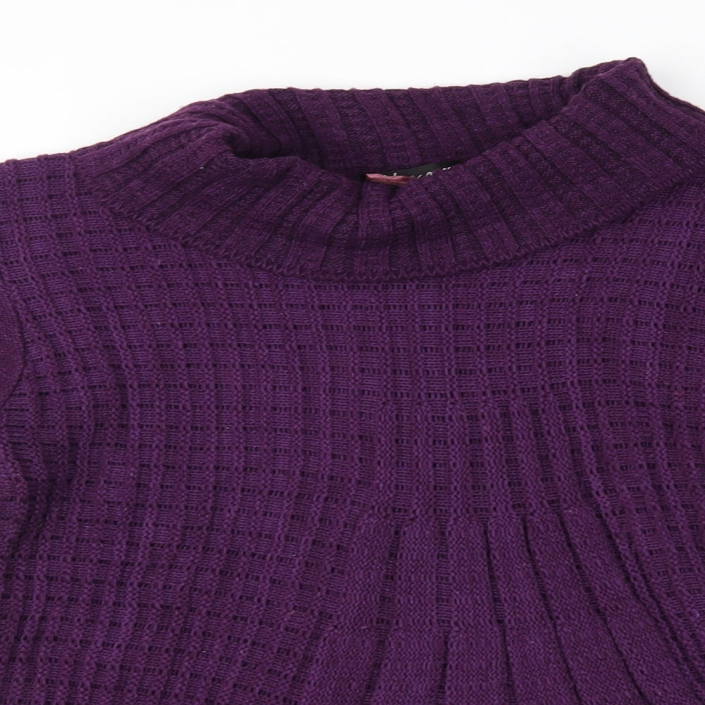alexara Womens Purple   Pullover Jumper Size M