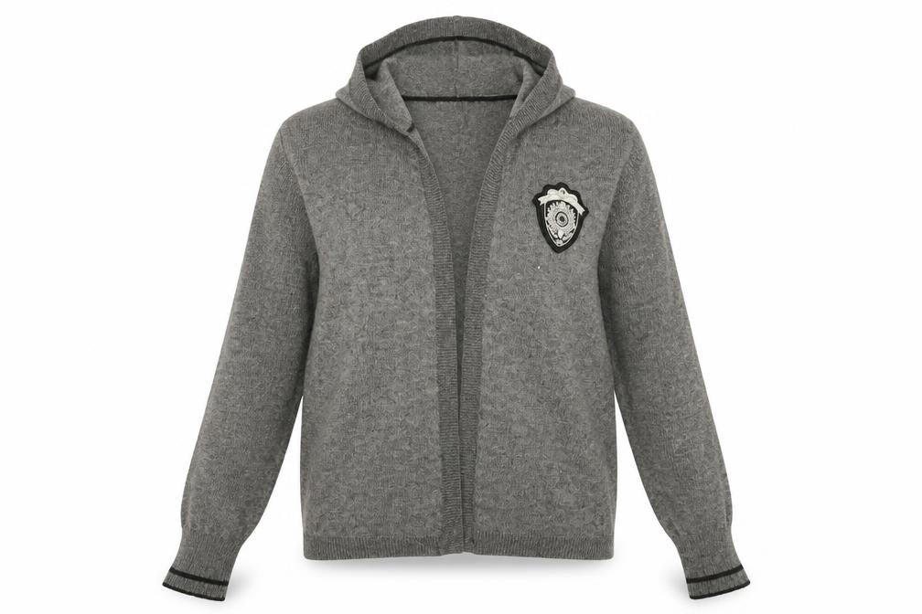 Promod Womens Grey   Cardigan Jumper Size S  - badge