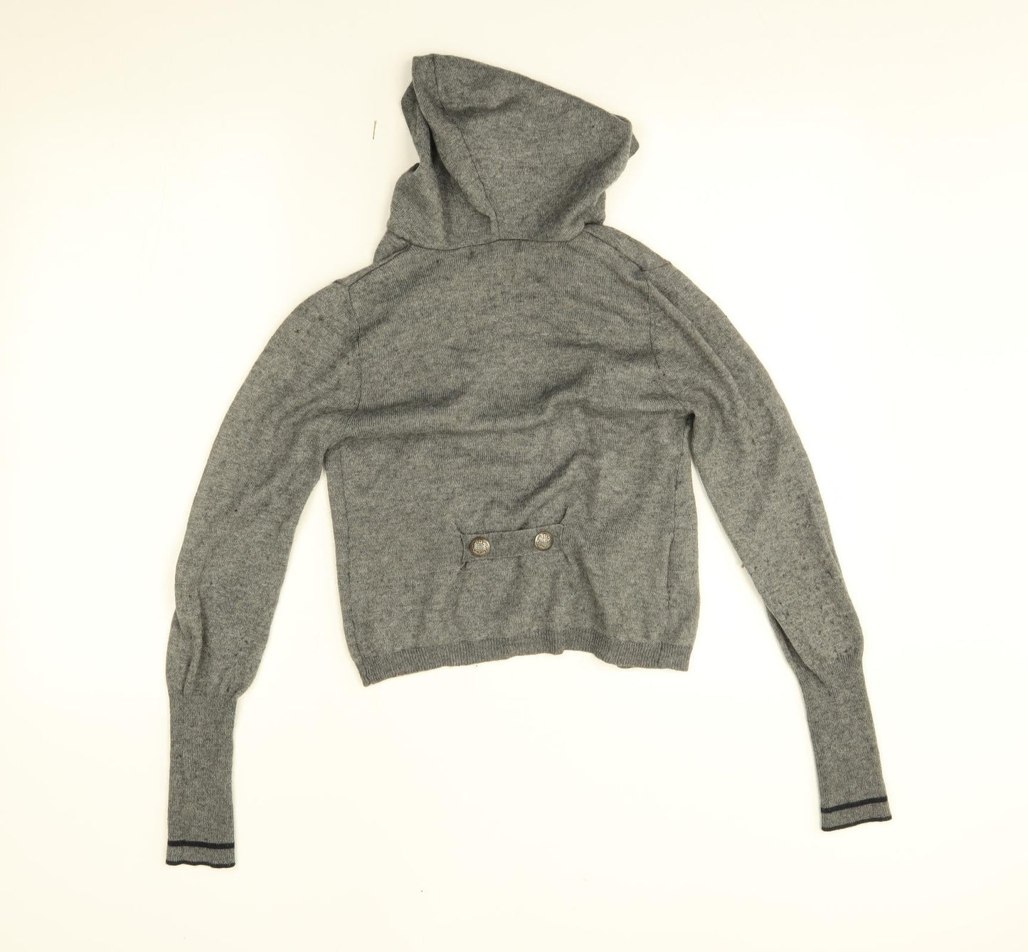 Promod Womens Grey   Cardigan Jumper Size S  - badge