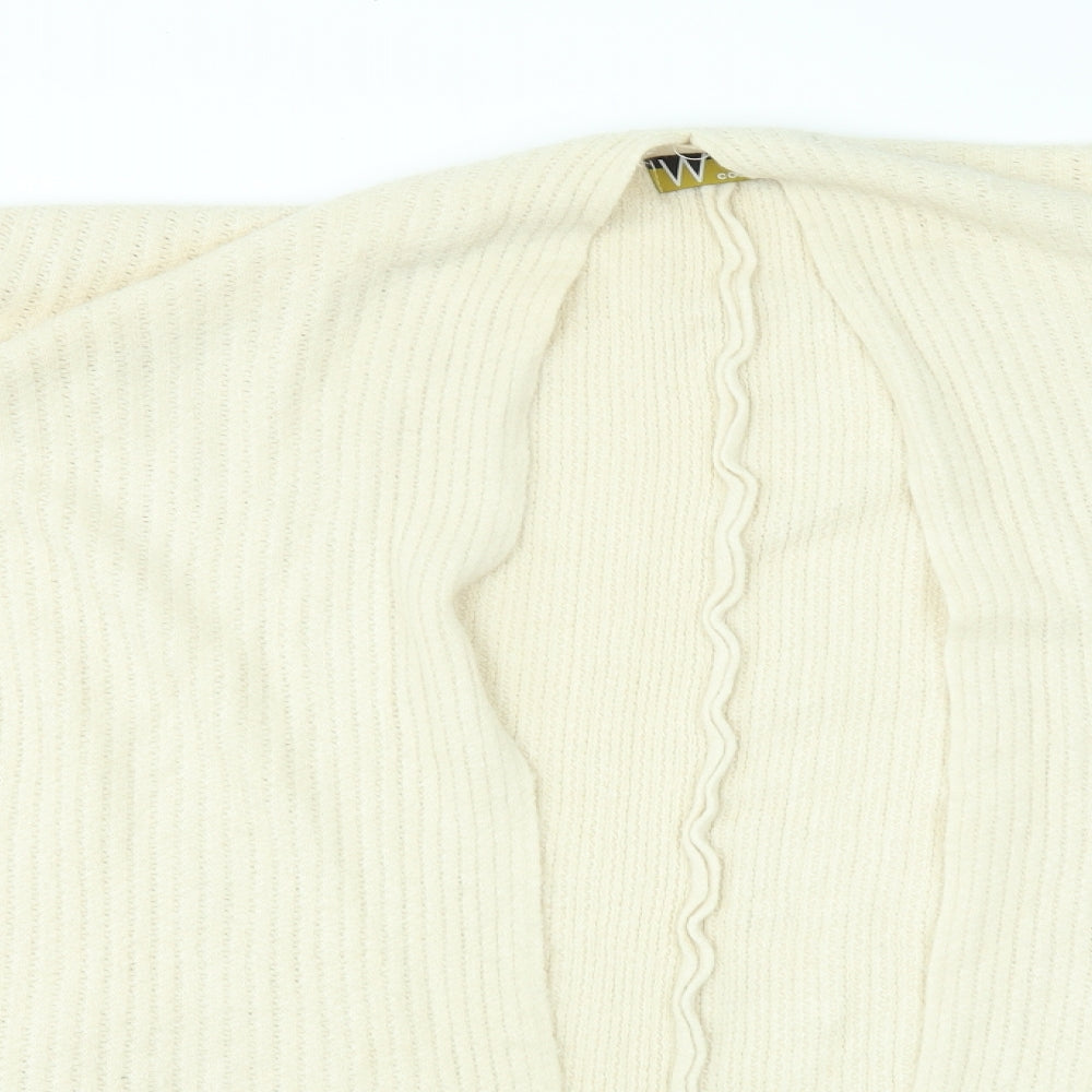 w collection Womens Beige   Cape Jumper One Size