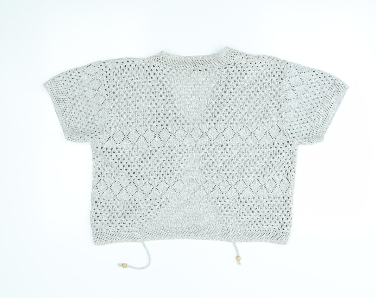 CHIC Womens Grey   Shrug Jumper Size M