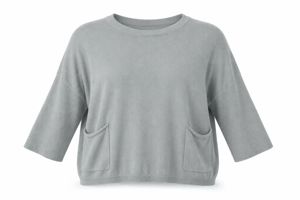 jcl Womens Silver   Pullover Jumper Size S