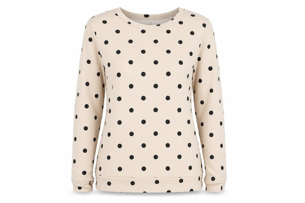 Womens UK S Regular Moss Copenhagen Beige Pullover