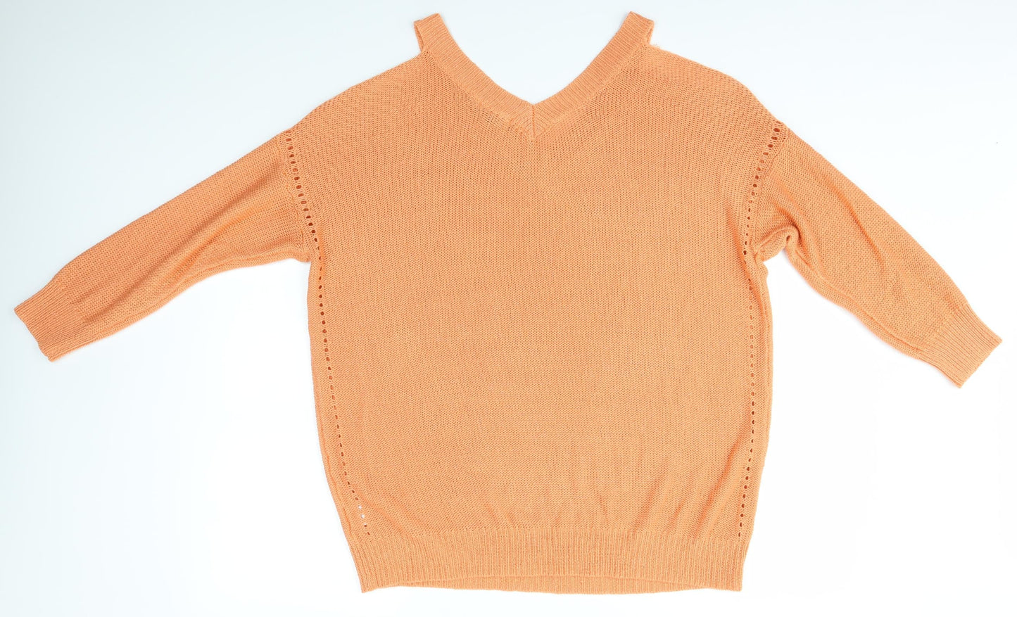 INTUITION Womens Orange   Pullover Jumper Size 16